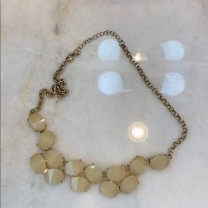 Cream/Gold necklace
